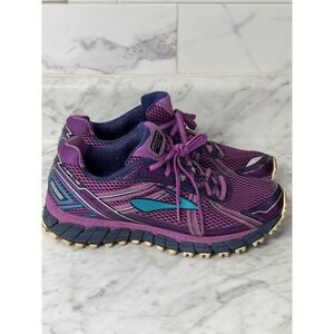 BROOKS ADRENALINE GTS 15 Womens SZ 9 Running Sneakers  Purple Blue